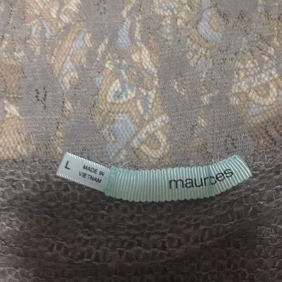 Maurice’s dazzling sweater size large - Picture 2 of 5